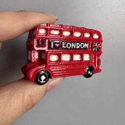 UK Tourist Souvenir British Refrigerator Sticker Manchester Oxford London Bus Big Ben Scotland Crafts Magnetic Fridge Decor