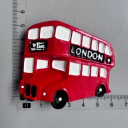UK Tourist Souvenir British Refrigerator Sticker Manchester Oxford London Bus Big Ben Scotland Crafts Magnetic Fridge Decor