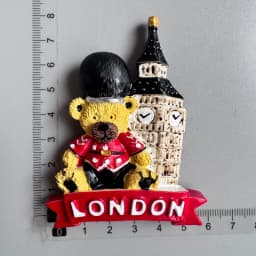 UK Tourist Souvenir British Refrigerator Sticker Manchester Oxford London Bus Big Ben Scotland Crafts Magnetic Fridge Decor