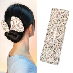 Deft Bun Hair Band Women Printed Headband Bow Donut Bun Maker DIY Hairstyle Braid Tool Ponytail Hair Twist Accessories topknot