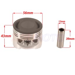 YX140 140cc Cylinder Piston Ring Gasket Kit For 56mm Bore YinXiang 140cc 150cc 1P56YMJ 1P56FMJ 1P56FMJ-5 Engine Dirt Pit Bike