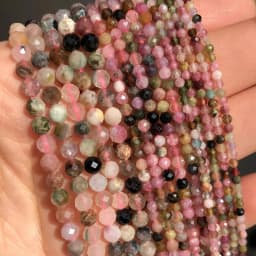2 3 4mm Natural Faceted Blue Sapphire Stones Loose Spacer Beads for Jewelry Making DIY Bracelet Earrings Accessories 15''Inch