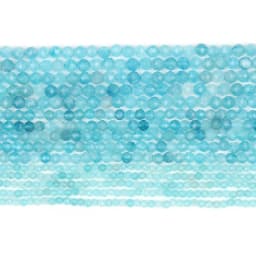 2 3 4mm Natural Faceted Blue Sapphire Stones Loose Spacer Beads for Jewelry Making DIY Bracelet Earrings Accessories 15''Inch