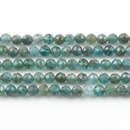 2 3 4mm Natural Faceted Blue Sapphire Stones Loose Spacer Beads for Jewelry Making DIY Bracelet Earrings Accessories 15''Inch