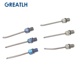 5pcs Straight/elbow/angle Tips Uitrasonic Injection Needle Titanium /stainless Steel Medical Injection Needle Surgery Instrument