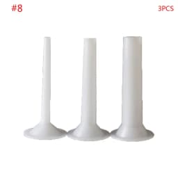 3pcs/set Grade Sausage Maker Funnel Filler Stuffer Filling Tubes DIY Manual O20 21 Dropshipping