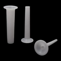 3pcs/set Grade Sausage Maker Funnel Filler Stuffer Filling Tubes DIY Manual O20 21 Dropshipping