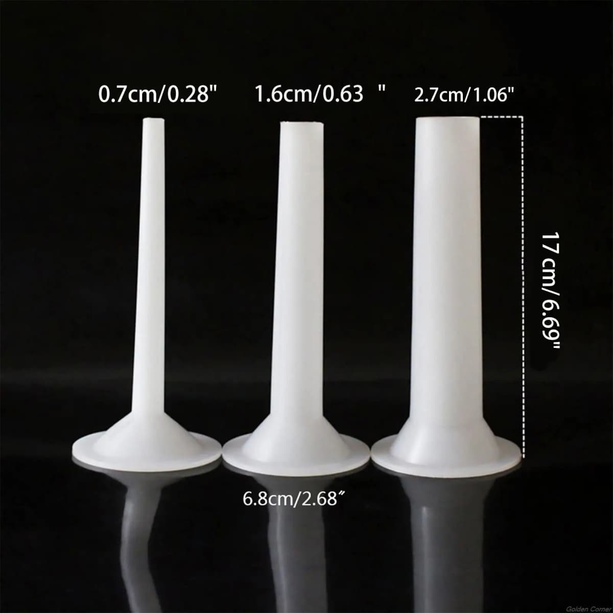 3pcs/set Grade Sausage Maker Funnel Filler Stuffer Filling Tubes DIY Manual O20 21 Dropshipping
