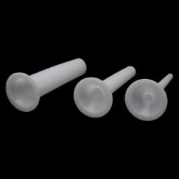 3pcs/set Grade Sausage Maker Funnel Filler Stuffer Filling Tubes DIY Manual O20 21 Dropshipping