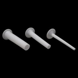 3pcs/set Grade Sausage Maker Funnel Filler Stuffer Filling Tubes DIY Manual O20 21 Dropshipping