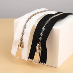 35/45/55/65/75/85cm 5# Colorful High Quality Open-end Auto Lock Gold Metal Zipper DIY Handcraft For Clothing Pocket Garment Shoe
