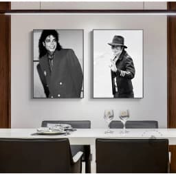 Michael Jackson posters Prints Black and white Wall Painting high Quality Decor Poster Wall Painting Home Decoration