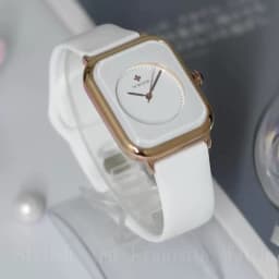 WWOOR Luxury Brand Watches For Women Fashion Square Purple Ladies Quartz Wristwatch Waterproof Silicone Band Relogio Feminino