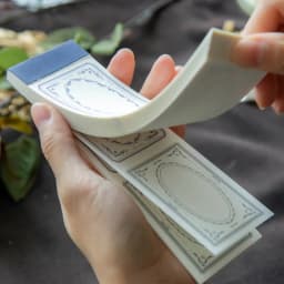 Yoofun 50sheets Aesthetic Vintage Frame Memo Pad Paper for Scrapbooking Junk Journal School DIY Stationery Supplies