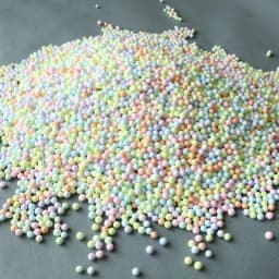 2-3mm DIY Polystyrene Styrofoam Balls Bottle Snow Mud Particles Accessories Slime Balls Small Tiny Foam Beads For Foam Filler