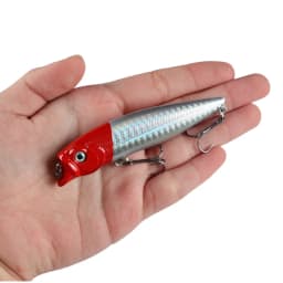 1pcs Popper Fishing Lure 9.5cm 11.5g Floating Bait Hard ABS Plastic Wobbler Rattlin Pesca Crankbait Minnow Spoon Fishing Tackle
