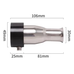 49mm 51mm Removable DB Killer Slip On For R11 R55 R77 Motorcycle Exhaust Escape Pipe Stainless steel Silenciador Muffler Plug