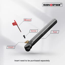 SNR0008K11 SNR/L0010K11 SNR/L0016Q16 SNR0020R22 SNR0025S22 Internal Thread Turning Tool SER SEL Lathe Cutter Bar CNC Tool Holder