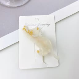 New Cute Cartoon Cat Hairpin Acetate Fiber Hair Clips Bangs Duckbill Clips for Womans Girls Fashion Barrettes Hair Accessories