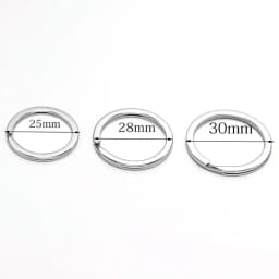 10pcs/lot 25mm 28mm 30mm Keyring Split Ring Key Ring For Key Chain Keychain Diy Jewelry Making Sleutelhanger Key Rings Wholesale