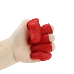 Silicone World 5PCS Silicone Finger Protector Sleeve Cover Anti-cut Heat Resistant Anti-slip Fingers Cover For Kitchen Tools