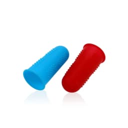 Silicone World 5PCS Silicone Finger Protector Sleeve Cover Anti-cut Heat Resistant Anti-slip Fingers Cover For Kitchen Tools