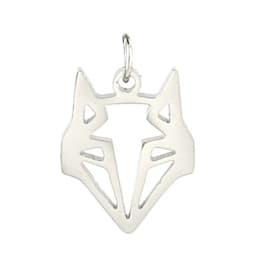 5pcs Stainless Steel Tiger Charms Fit Jewelry Making Animal Geometry Wolf Pendant Charms Makings Necklaces For DIY Handmade