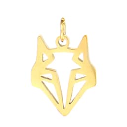 5pcs Stainless Steel Tiger Charms Fit Jewelry Making Animal Geometry Wolf Pendant Charms Makings Necklaces For DIY Handmade