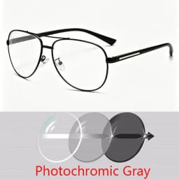 Men's Driving Prescription Lenses Sunglasses Polarized Cat Eyes Anti-Glare Short-sight Sun Glasses For Male 0 -0.5 -0.75 To -6.0
