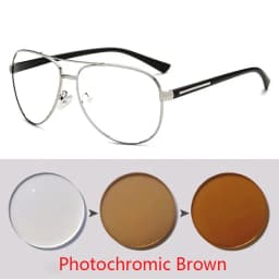 Men's Driving Prescription Lenses Sunglasses Polarized Cat Eyes Anti-Glare Short-sight Sun Glasses For Male 0 -0.5 -0.75 To -6.0