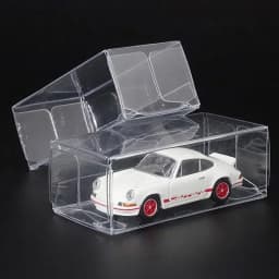 10/20/30/50pcs 1/64 Car Model Toy Transparent PVC Box Wheel Dustproof Storage Wedding Favor Party Decor Clear Gift Display Case