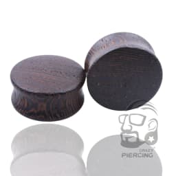 2pcs Wood Flesh Ear Plugs Tunnels Ear Piercings Earlets Saddle Woodern Earring Expander Gauge Double Flare Body Jewelry Piercing