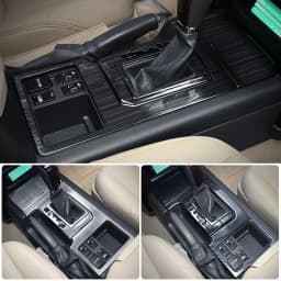 2010-2017 For Toyota Land Cruiser Prado 150 Lc150 Fj150 Upgrade Interior Decoration Accessories Stainless Steel Gearbox Cover