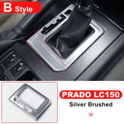 2010-2017 For Toyota Land Cruiser Prado 150 Lc150 Fj150 Upgrade Interior Decoration Accessories Stainless Steel Gearbox Cover