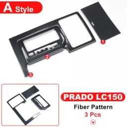 2010-2017 For Toyota Land Cruiser Prado 150 Lc150 Fj150 Upgrade Interior Decoration Accessories Stainless Steel Gearbox Cover