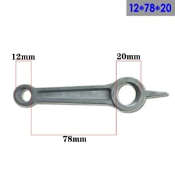 1Pc Air Compressor Connecting Rod Tone Aluminum Alloy Bore Air Compressor Connecting Link Rod For Air Compressor Spare Part