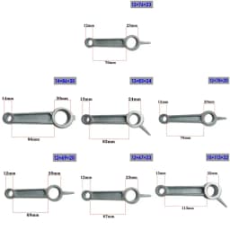 1Pc Air Compressor Connecting Rod Tone Aluminum Alloy Bore Air Compressor Connecting Link Rod For Air Compressor Spare Part