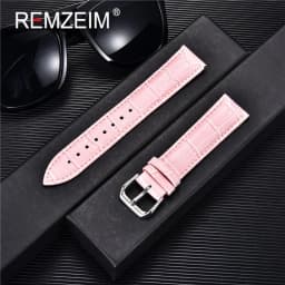 Genuine Leather Watchbands 14/16/18/20/22mm Watch Band Strap Steel Pin Buckle High Quality Wrist Belt Bracelet + Tool