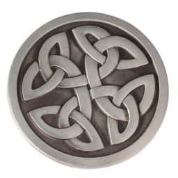Woman Vintage Belt Buckle Fashionable Celtic Knot Pattern