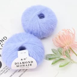 25g Soft Mohair Wool And Angora Cashmere Hand Woven Crochet Thread DIY Material for Clothing Decoration Packaging