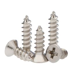 100pcs/lot M1.2 1.3 1.4 1.5 1.6 1.7 1.8 M2.2 2.3 2.5 2.6 Nickel-Plated Steel Cross Recessed Countersunk Flat Head Tapping Screw