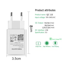 Fast Phone Charger Quick Charge 3.0 USB C Cable For Samsung A21S A12 A42 A52 A72 5G A51 A71 Huawei Psmart 2021 Type C USB Cable