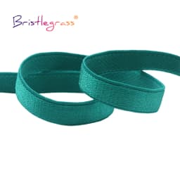 BRISTLEGRASS 2 5 10 Yard 3/8" 10mm Shiny Bra Strap Elastic Band Nylon Spandex Shoulder Tape Underwear Lingerie Dress Sewing Trim