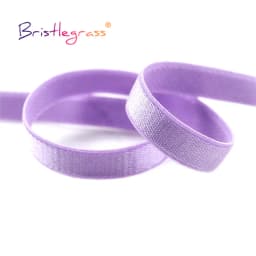 BRISTLEGRASS 2 5 10 Yard 3/8" 10mm Shiny Bra Strap Elastic Band Nylon Spandex Shoulder Tape Underwear Lingerie Dress Sewing Trim