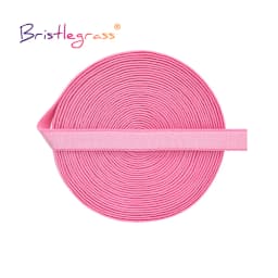 BRISTLEGRASS 2 5 10 Yard 3/8" 10mm Shiny Bra Strap Elastic Band Nylon Spandex Shoulder Tape Underwear Lingerie Dress Sewing Trim