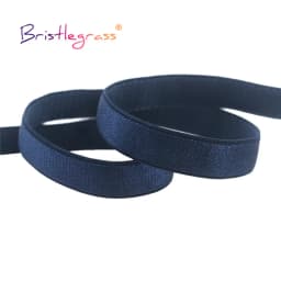 BRISTLEGRASS 2 5 10 Yard 3/8" 10mm Shiny Bra Strap Elastic Band Nylon Spandex Shoulder Tape Underwear Lingerie Dress Sewing Trim
