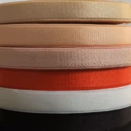 BRISTLEGRASS 2 5 10 Yard 3/8" 10mm Shiny Bra Strap Elastic Band Nylon Spandex Shoulder Tape Underwear Lingerie Dress Sewing Trim