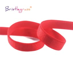 BRISTLEGRASS 2 5 10 Yard 3/8" 10mm Shiny Bra Strap Elastic Band Nylon Spandex Shoulder Tape Underwear Lingerie Dress Sewing Trim