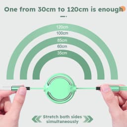 3 In 1 Retractable USB Cable Fast Charging Data Cord For Iphone Samsung Huawei Xiaomi Multi Port Multiple Charging Wire