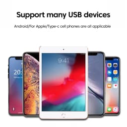 Olaf 3 in 1 OTG Adapter USB3.0 to Micro USB/Type C/Lightning Converter For iPhone Xiaomi Samsung Mouse Keyboard U Flash Drive